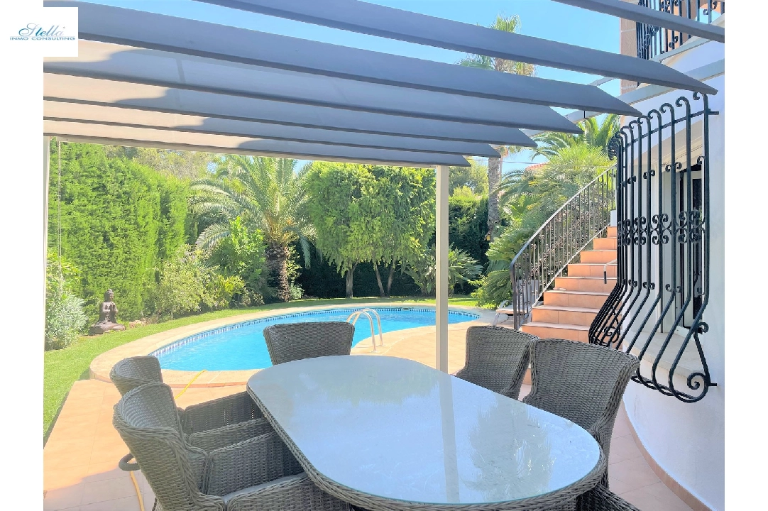 villa in Denia(Montgo) for holiday rental, built area 220 m², year built 1997, condition neat, + central heating, air-condition, plot area 915 m², 3 bedroom, 3 bathroom, swimming-pool, ref.: T-0422-8