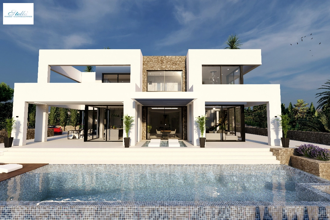 villa in Benissa for sale, built area 286 m², year built 2022, air-condition, plot area 1 m², 4 bedroom, 4 bathroom, swimming-pool, ref.: PR-PPS3038-7