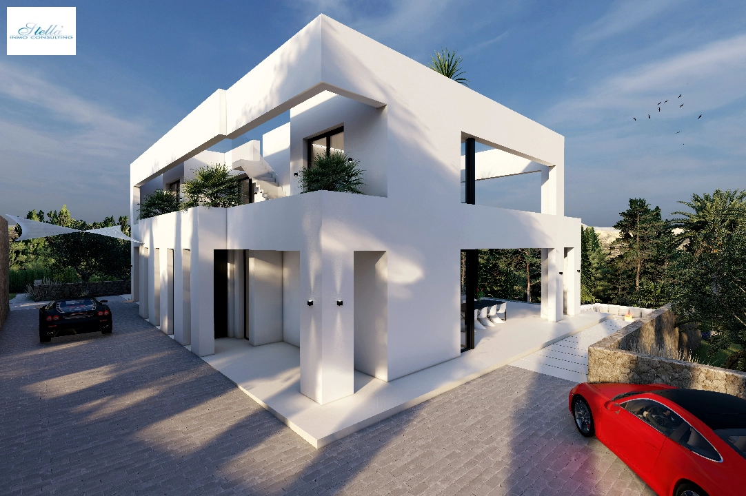 villa in Benissa for sale, built area 286 m², year built 2022, air-condition, plot area 1 m², 4 bedroom, 4 bathroom, swimming-pool, ref.: PR-PPS3038-8