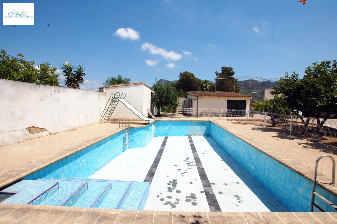 villa in Gandia for sale, built area 380 m², year built 1980, + KLIMA, air-condition, plot area 4092 m², 7 bedroom, 3 bathroom, swimming-pool, ref.: O-V82114-6
