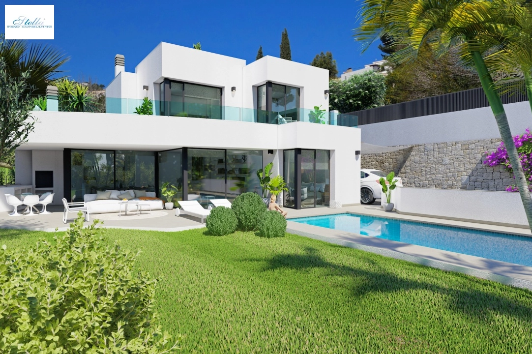 villa in Moraira for sale, built area 509 m², year built 2022, + central heating, air-condition, plot area 1450 m², 3 bedroom, 4 bathroom, swimming-pool, ref.: NL-NLD1314-2
