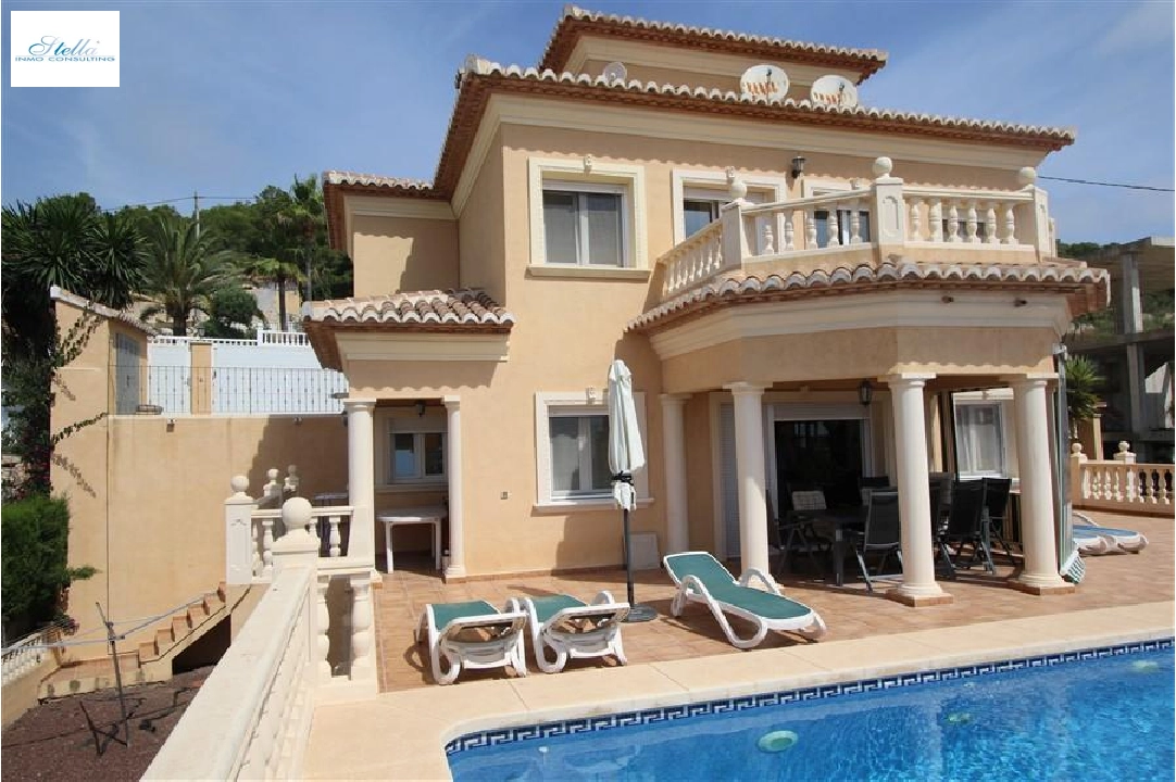 villa in Calpe for sale, built area 250 m², plot area 927 m², 4 bedroom, 3 bathroom, swimming-pool, ref.: COB-3261-1
