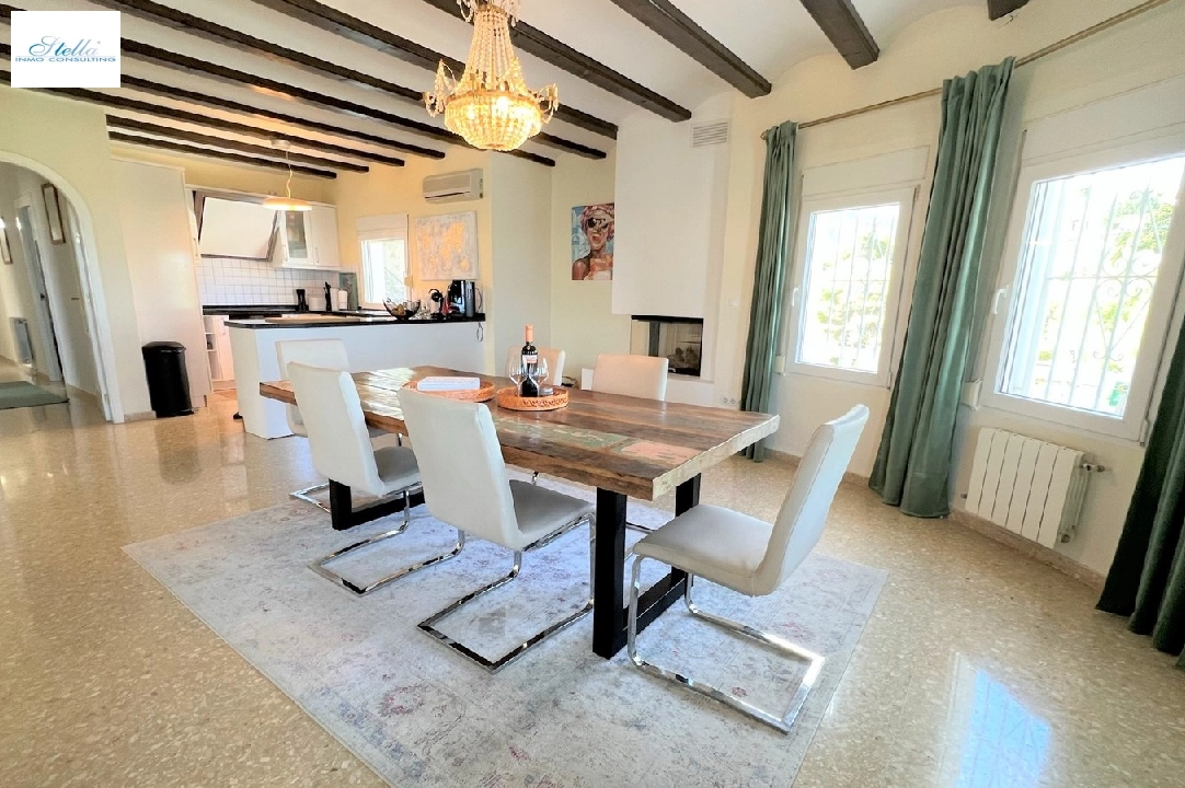 villa in Denia(Les Galeretes) for holiday rental, built area 215 m², year built 1980, condition neat, + central heating, air-condition, plot area 800 m², 3 bedroom, 2 bathroom, swimming-pool, ref.: T-0822-9