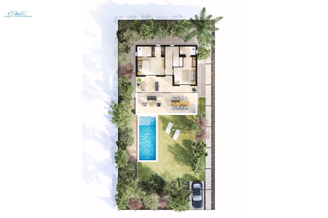 apartment in Sa Rapita(Carrer Estepa, 206 210, 07639 Campos, Illes Balear) for sale, built area 143 m², plot area 570 m², 3 bedroom, 3 bathroom, swimming-pool, ref.: TW-VILLAS-DSR-72-21