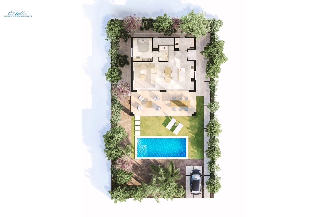 apartment in Sa Rapita(Carrer Estepa, 206 210, 07639 Campos, Illes Balear) for sale, built area 143 m², plot area 570 m², 3 bedroom, 3 bathroom, swimming-pool, ref.: TW-VILLAS-DSR-72-23