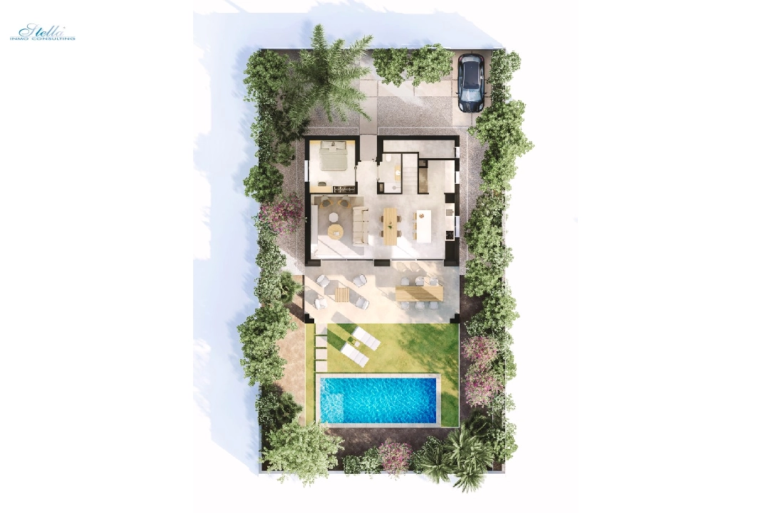 apartment in Sa Rapita(Carrer Estepa, 206 210, 07639 Campos, Illes Balear) for sale, built area 143 m², plot area 570 m², 3 bedroom, 3 bathroom, swimming-pool, ref.: TW-VILLAS-DSR-72-24