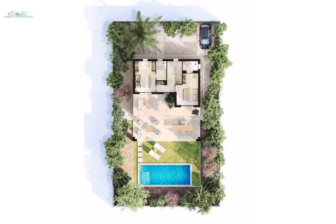 apartment in Sa Rapita(Carrer Estepa, 206 210, 07639 Campos, Illes Balear) for sale, built area 143 m², plot area 570 m², 3 bedroom, 3 bathroom, swimming-pool, ref.: TW-VILLAS-DSR-72-26