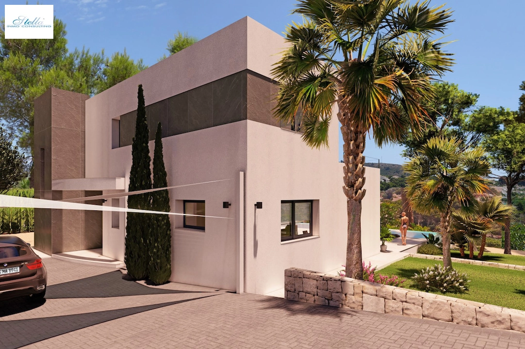 villa in Moraira for sale, built area 311 m², air-condition, plot area 1003 m², 4 bedroom, 4 bathroom, swimming-pool, ref.: CA-H-1535-AMB-4