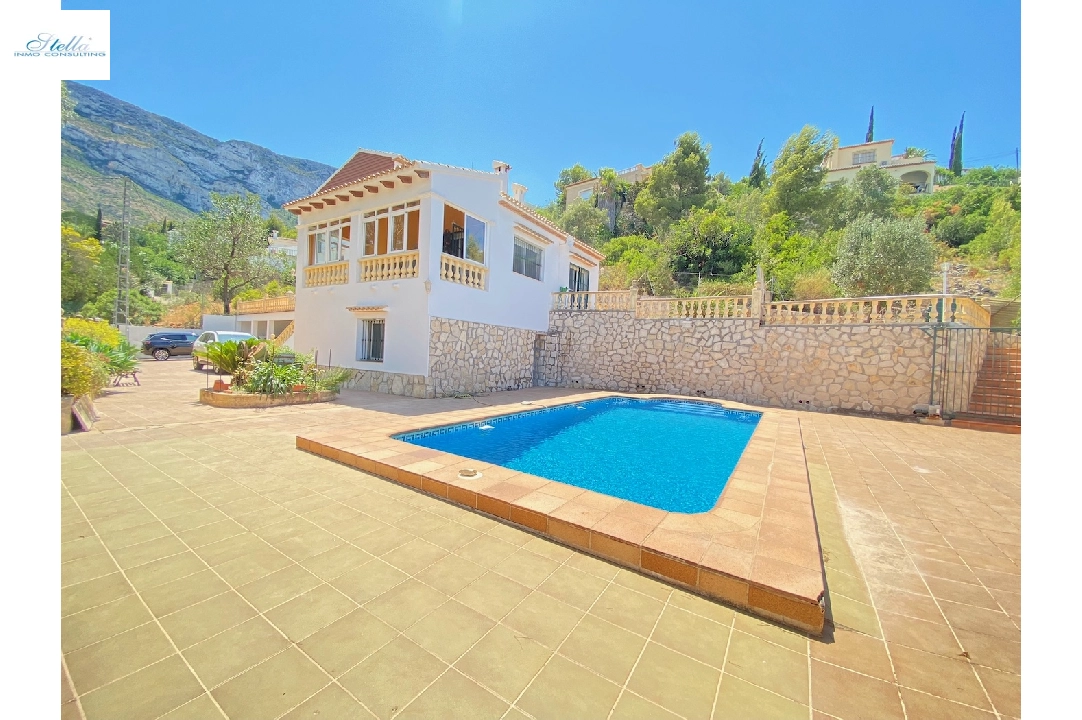 villa in Denia for sale, built area 282 m², year built 1994, + central heating, air-condition, plot area 777 m², 3 bedroom, 2 bathroom, swimming-pool, ref.: VI-CHA041-3