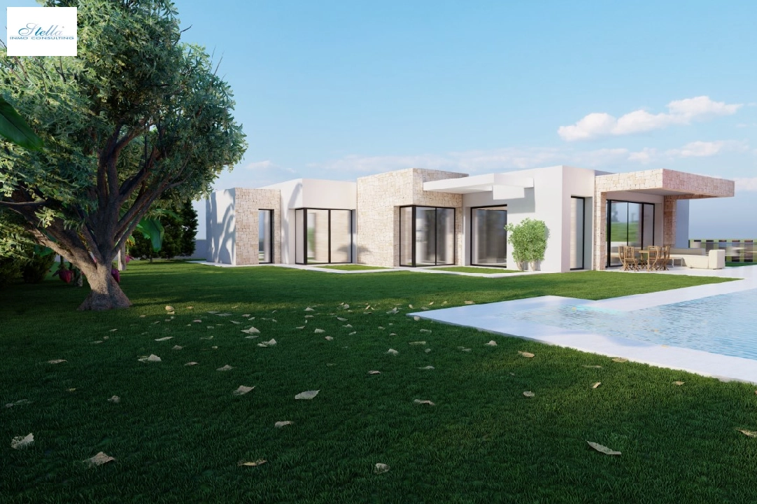 villa in Benissa(La Fustera) for sale, built area 185 m², air-condition, plot area 1001 m², 4 bedroom, 3 bathroom, ref.: BP-6362BEN-3