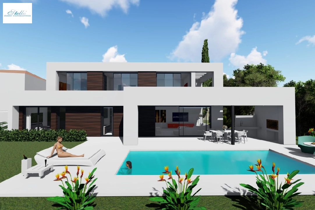 villa in Calpe(La Canuta) for sale, built area 265 m², air-condition, plot area 2760 m², 4 bedroom, 3 bathroom, ref.: BP-6365CAL-2