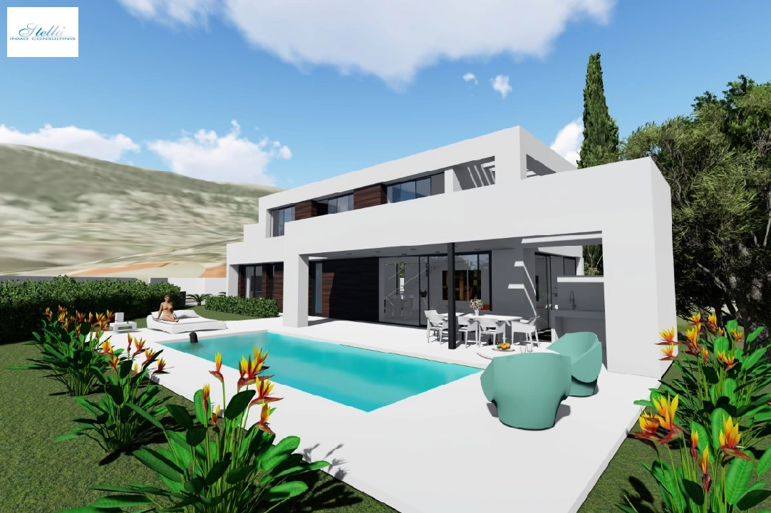 villa in Calpe(La Canuta) for sale, built area 265 m², air-condition, plot area 2760 m², 4 bedroom, 3 bathroom, ref.: BP-6365CAL-3