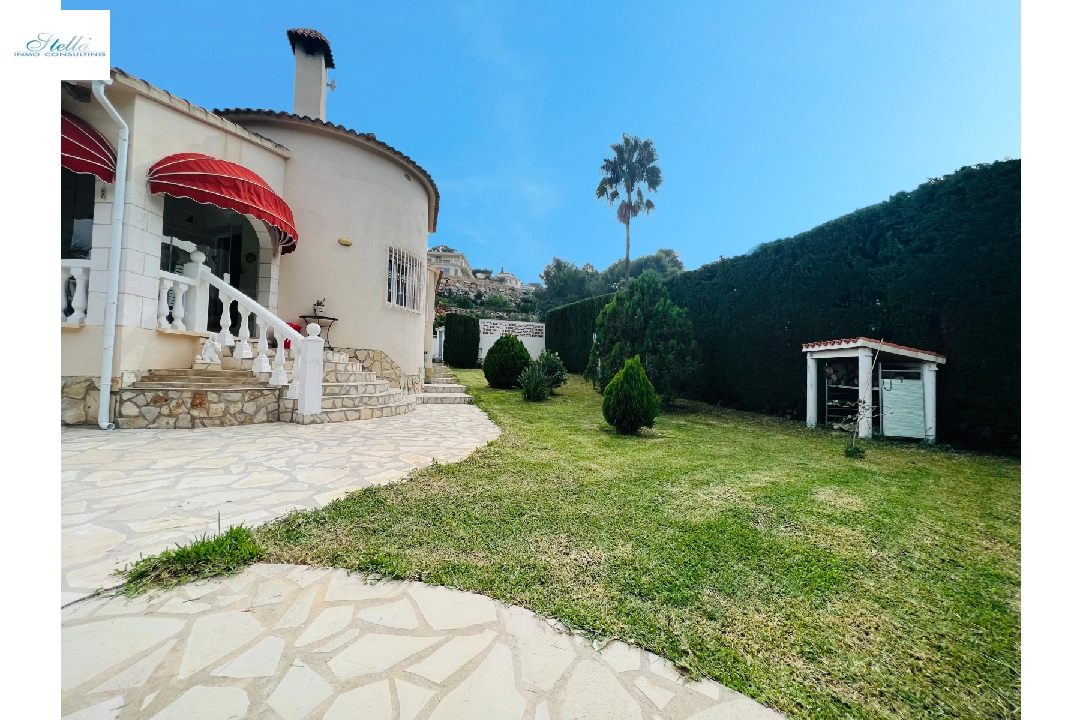 villa in Denia for holiday rental, built area 105 m², year built 1997, condition neat, + KLIMA, air-condition, plot area 800 m², 2 bedroom, 2 bathroom, swimming-pool, ref.: T-0622-3