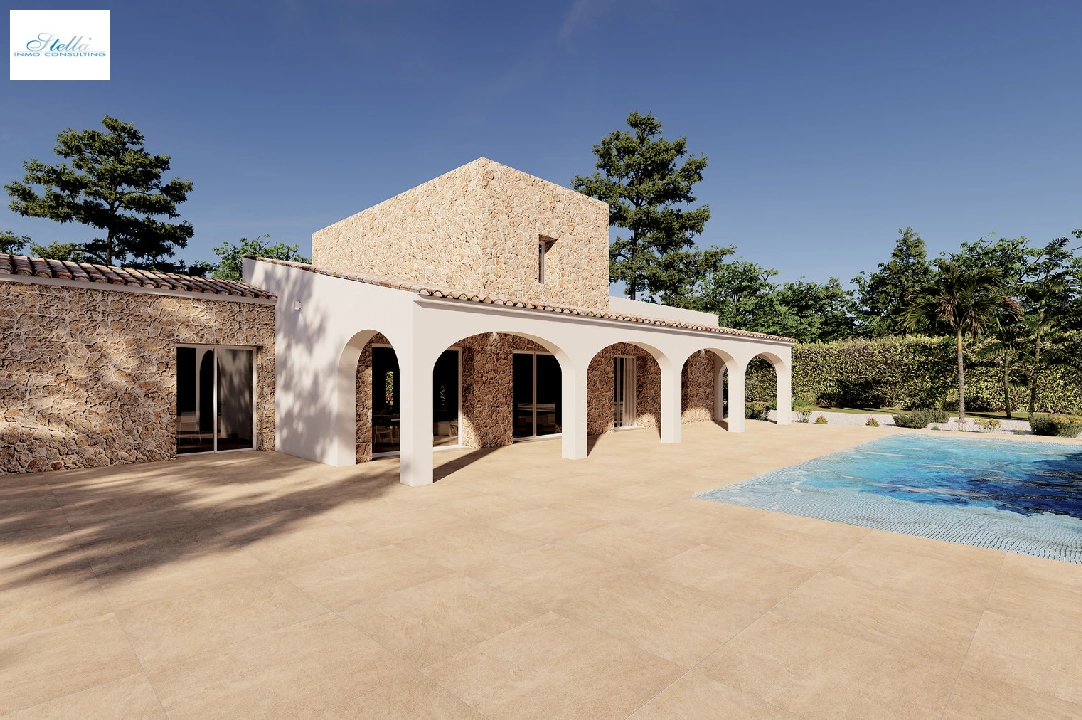country house in Benissa(Llenes) for sale, built area 254 m², year built 2023, air-condition, plot area 10000 m², 3 bedroom, 3 bathroom, swimming-pool, ref.: BI-BE.F-165-10