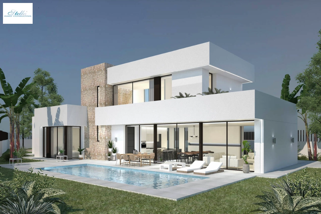 villa in Moraira(Pla del Mar) for sale, built area 280 m², year built 2023, air-condition, plot area 817 m², 3 bedroom, 3 bathroom, swimming-pool, ref.: BI-MT.H-768-1