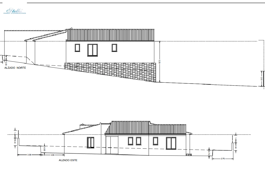 residential ground in Javea(Valsol) for sale, built area 235 m², plot area 1000 m², 3 bedroom, 3 bathroom, ref.: BP-4180JAV-10