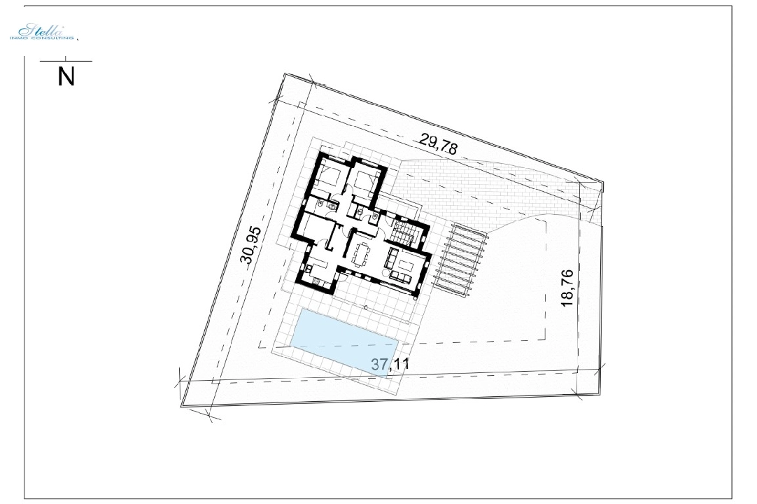 villa in Calpe(Buenavista) for sale, built area 154 m², air-condition, plot area 822 m², 3 bedroom, 2 bathroom, ref.: BP-6399CAL-9