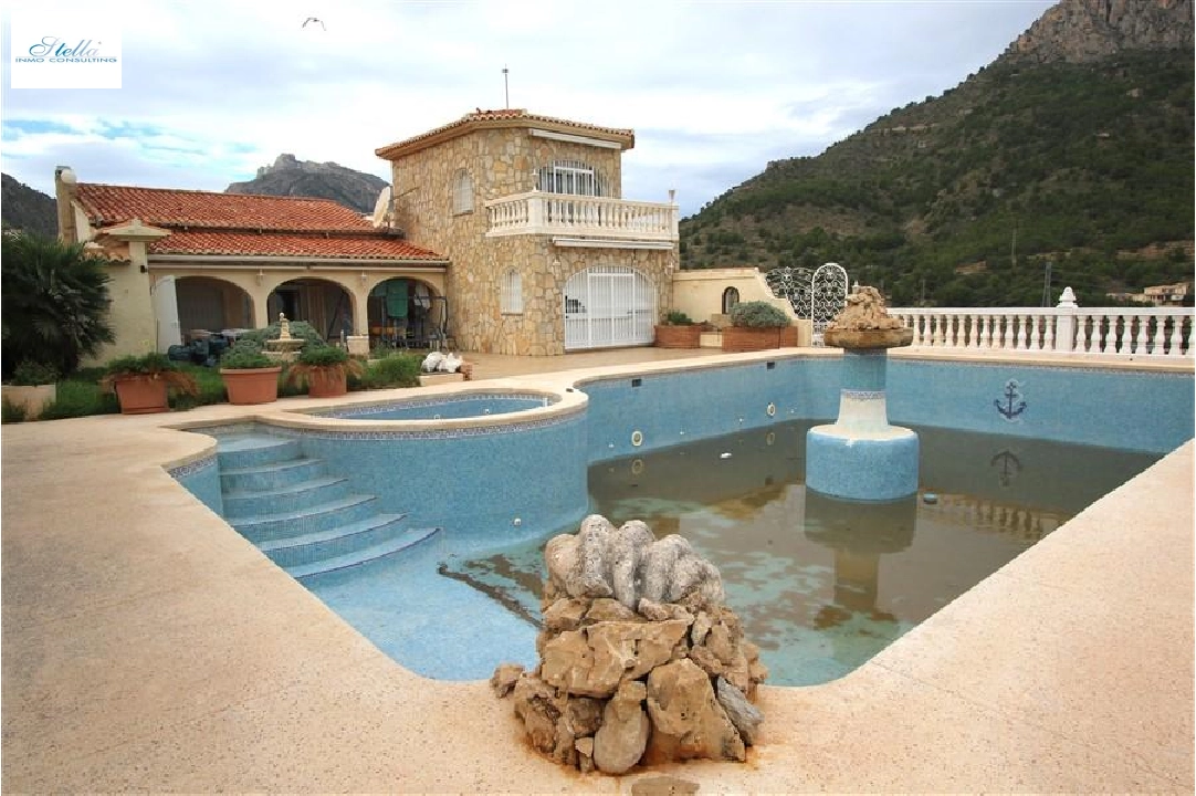 villa in Calpe for sale, built area 609 m², plot area 3102 m², 4 bedroom, 4 bathroom, swimming-pool, ref.: COB-3330-1