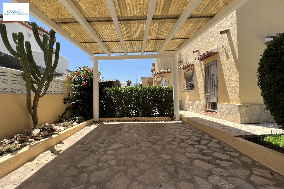 villa in Els Poblets for holiday rental, built area 134 m², year built 2001, condition neat, + KLIMA, air-condition, plot area 413 m², 2 bedroom, 2 bathroom, swimming-pool, ref.: T-0523-19
