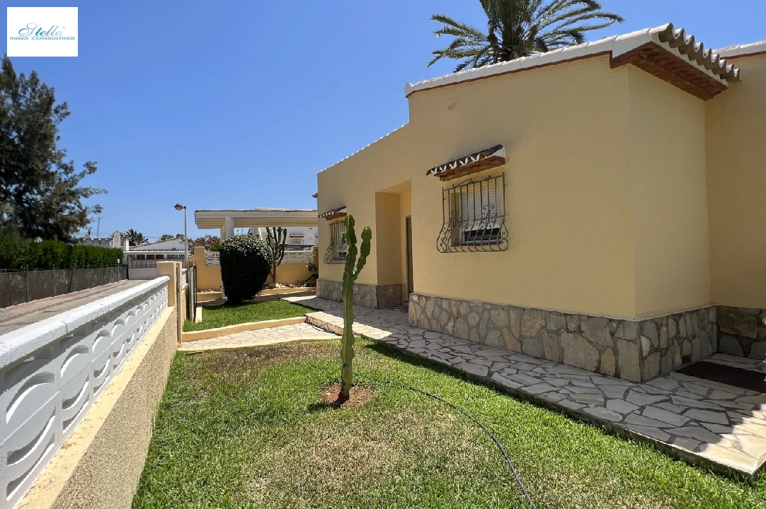 villa in Els Poblets for holiday rental, built area 134 m², year built 2001, condition neat, + KLIMA, air-condition, plot area 413 m², 2 bedroom, 2 bathroom, swimming-pool, ref.: T-0523-20