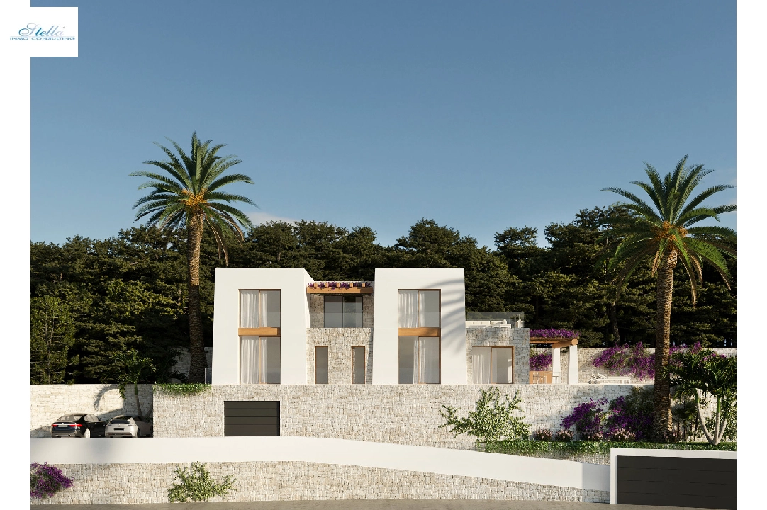 villa in Benissa(Montemar) for sale, built area 450 m², year built 2023, air-condition, plot area 800 m², 3 bedroom, 3 bathroom, swimming-pool, ref.: BI-BE.H-880-3