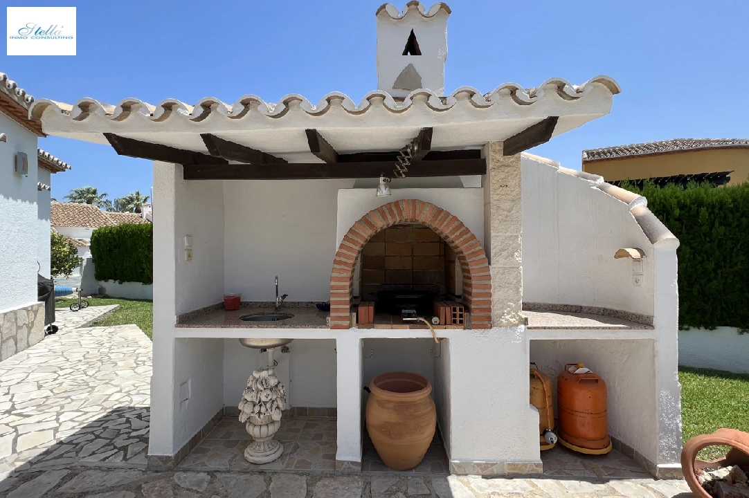 villa in Els Poblets(Barranquets) for holiday rental, built area 115 m², year built 2001, condition neat, + central heating, air-condition, plot area 520 m², 3 bedroom, 2 bathroom, swimming-pool, ref.: T-0823-3