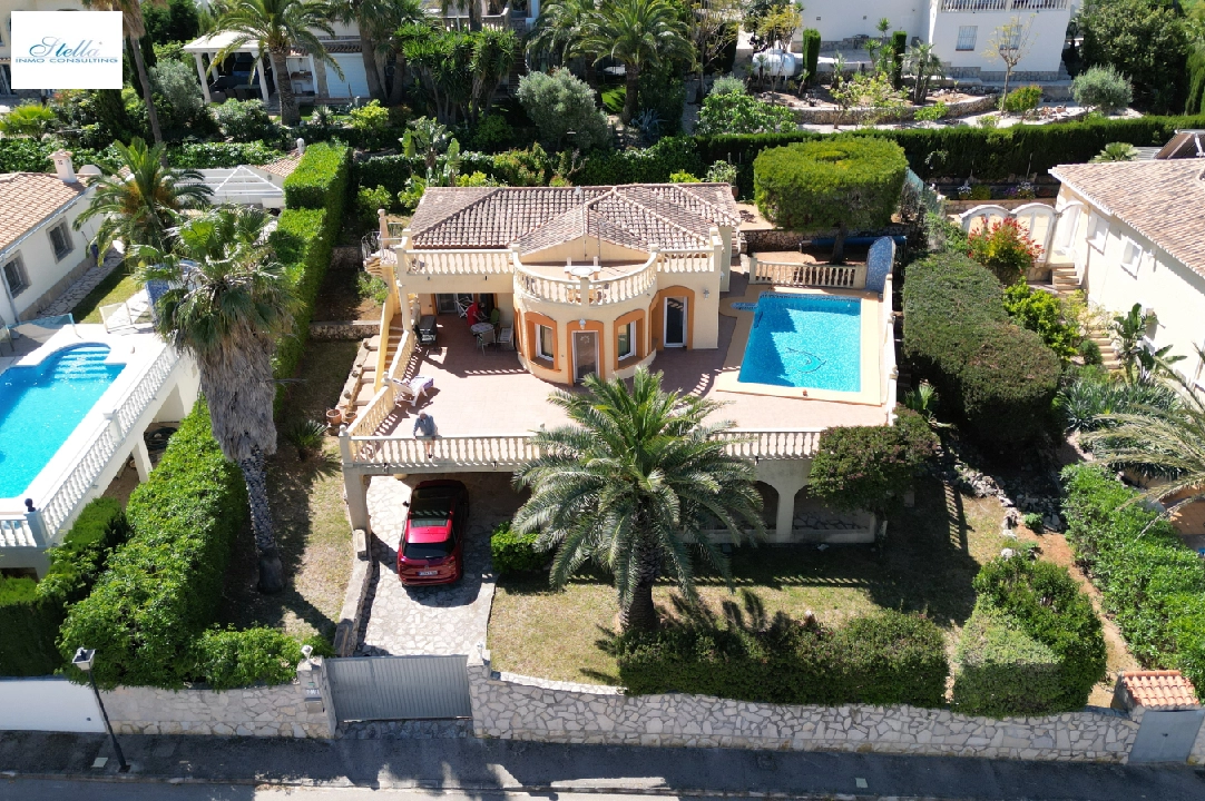 villa in Denia for sale, built area 128 m², year built 1995, + central heating, air-condition, plot area 813 m², 4 bedroom, 3 bathroom, swimming-pool, ref.: SB-2223-26