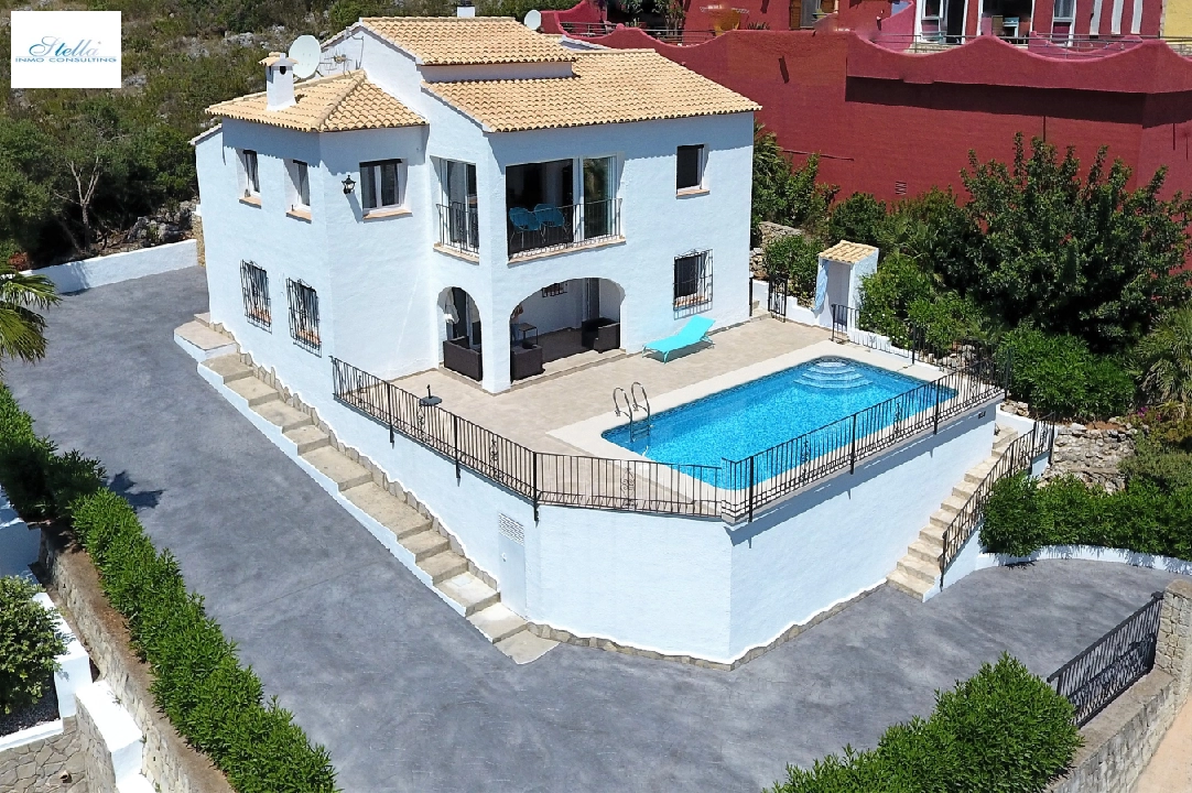 villa in Adsubia for sale, built area 136 m², year built 2002, air-condition, plot area 580 m², 4 bedroom, 2 bathroom, swimming-pool, ref.: AS-1423-1