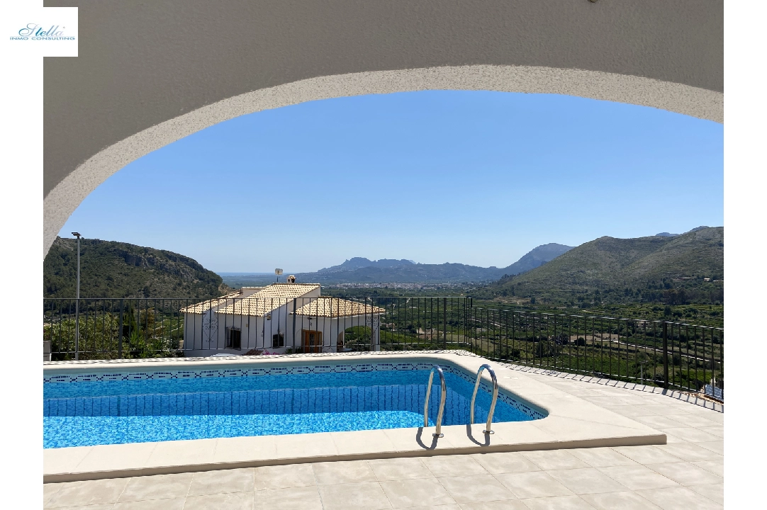 villa in Adsubia for sale, built area 136 m², year built 2002, air-condition, plot area 580 m², 4 bedroom, 2 bathroom, swimming-pool, ref.: AS-1423-6
