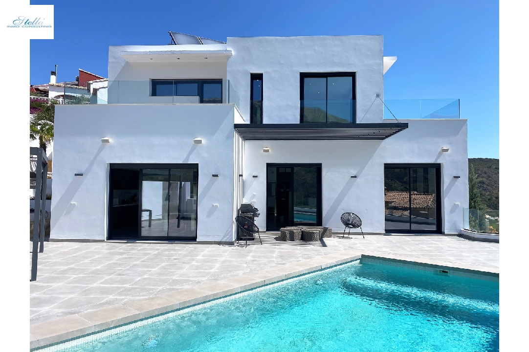 villa in Adsubia  for sale, built area 260 m², year built 2016, condition neat, + underfloor heating, air-condition, plot area 635 m², 4 bedroom, 3 bathroom, swimming-pool, ref.: AS-1523-31