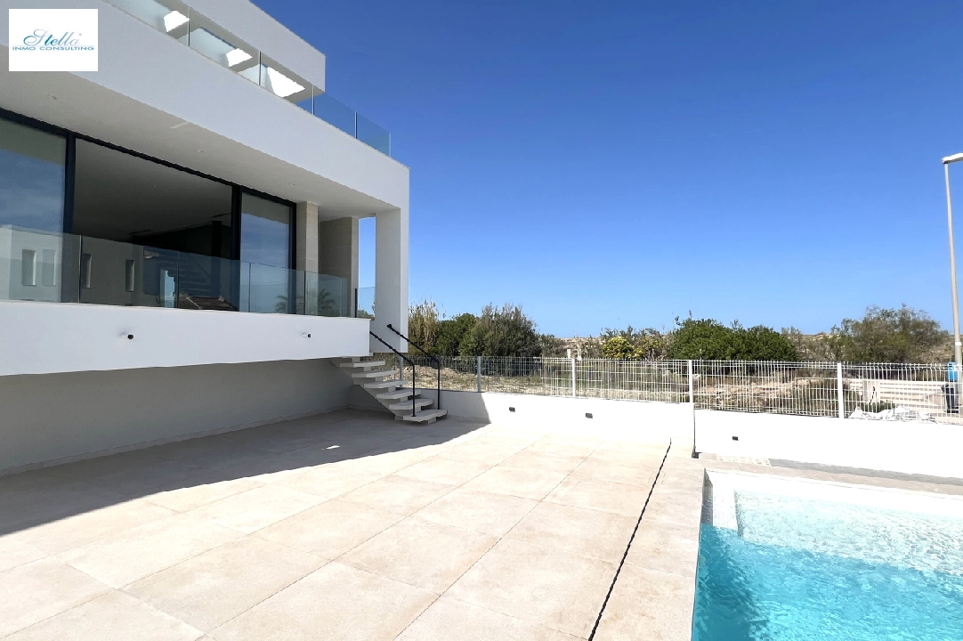 villa in Oliva for sale, built area 173 m², year built 2023, condition first owner, + underfloor heating, air-condition, plot area 350 m², 3 bedroom, 4 bathroom, swimming-pool, ref.: AS-1623-3