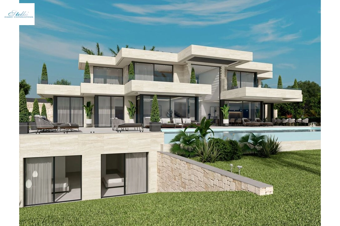 villa in Javea(Balcon al Mar) for sale, built area 522 m², air-condition, plot area 1760 m², 4 bedroom, 5 bathroom, ref.: BP-3590JAV-10