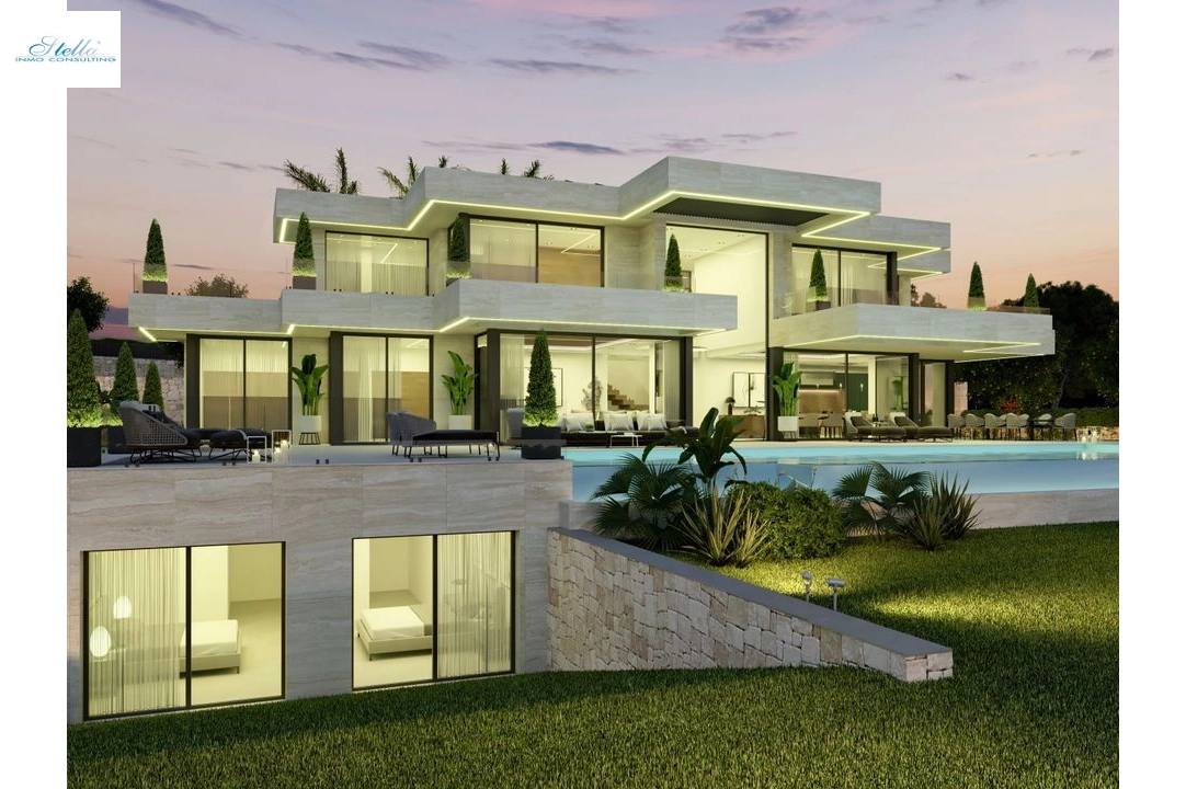 villa in Javea(Balcon al Mar) for sale, built area 522 m², air-condition, plot area 1760 m², 4 bedroom, 5 bathroom, ref.: BP-3590JAV-12