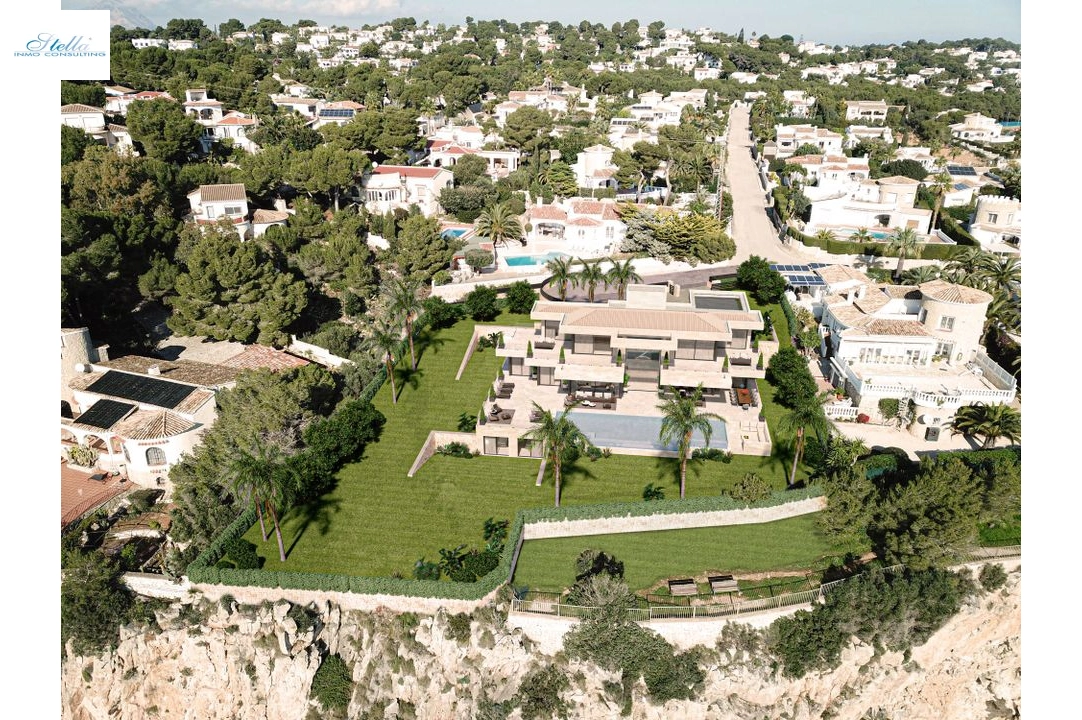 villa in Javea(Balcon al Mar) for sale, built area 522 m², air-condition, plot area 1760 m², 4 bedroom, 5 bathroom, ref.: BP-3590JAV-16