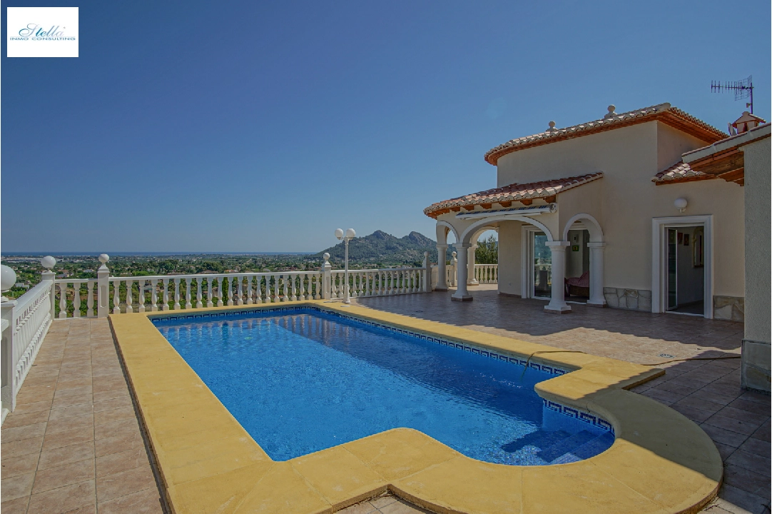 villa in Pedreguer(Monte Solana) for sale, built area 386 m², air-condition, plot area 994 m², 6 bedroom, 6 bathroom, ref.: BP-8080PED-1