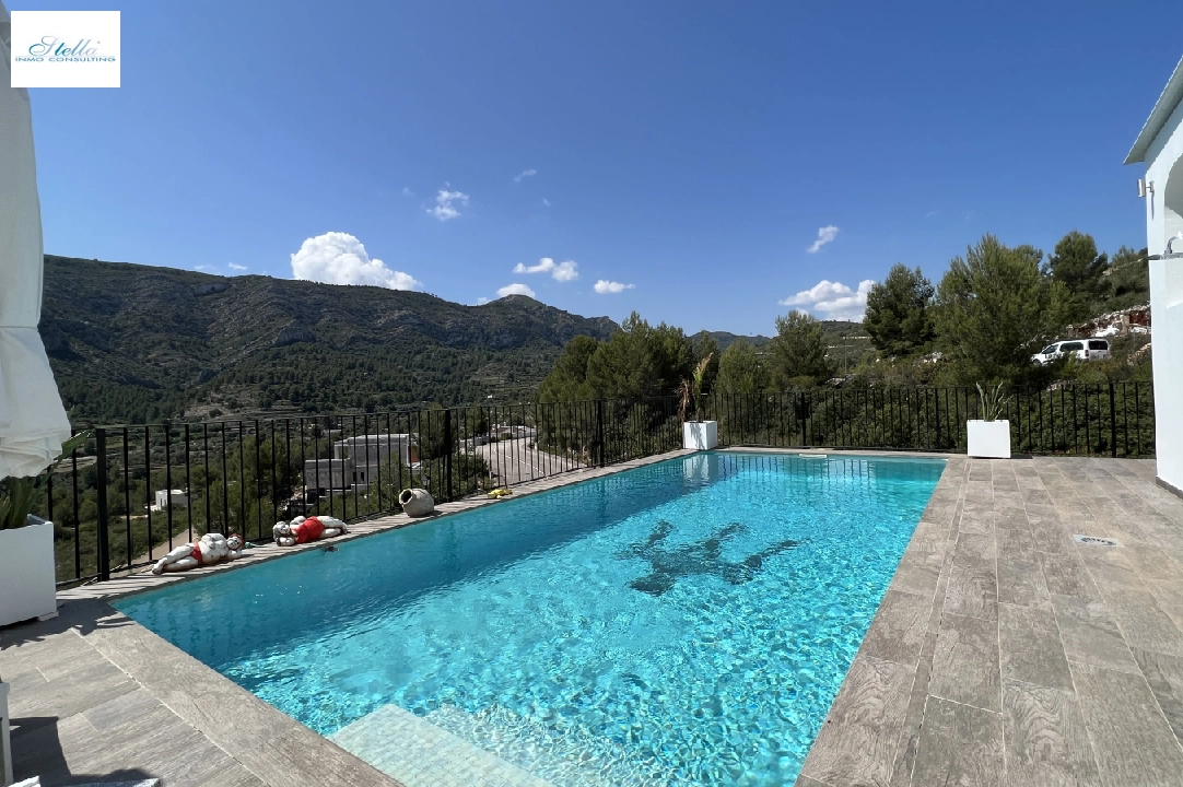 single family house in Pedreguer(Monte Solana II) for sale, built area 159 m², year built 2019, condition mint, + central heating, air-condition, plot area 793 m², 3 bedroom, 2 bathroom, swimming-pool, ref.: RG-0123-2