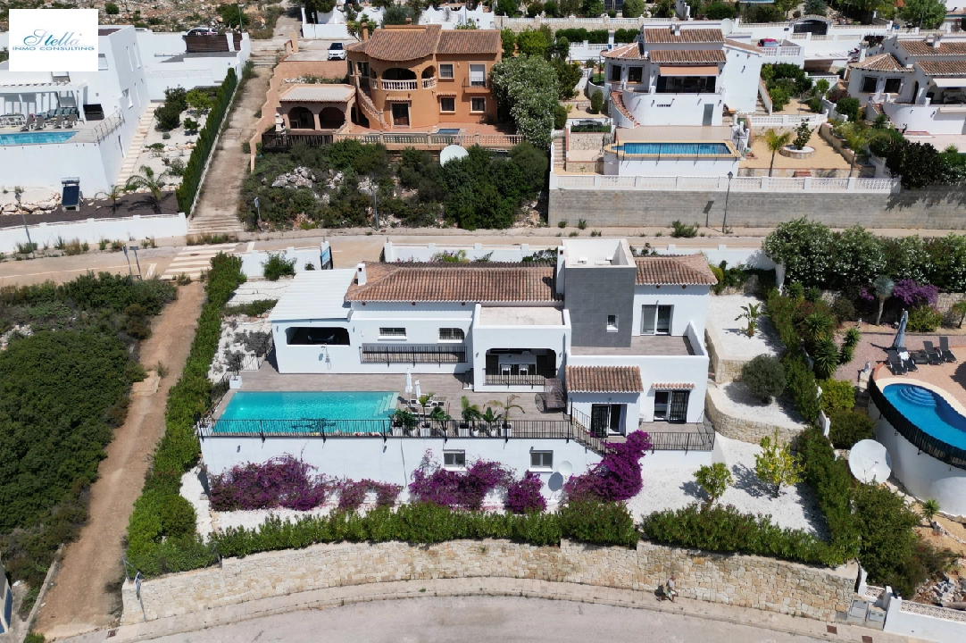 single family house in Pedreguer(Monte Solana II) for sale, built area 159 m², year built 2019, condition mint, + central heating, air-condition, plot area 793 m², 3 bedroom, 2 bathroom, swimming-pool, ref.: RG-0123-31