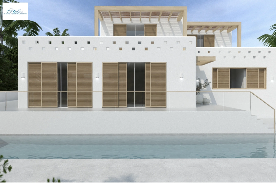 villa in Moraira for sale, built area 217 m², air-condition, plot area 811 m², 4 bedroom, 4 bathroom, swimming-pool, ref.: CA-H-1636-AMB-1