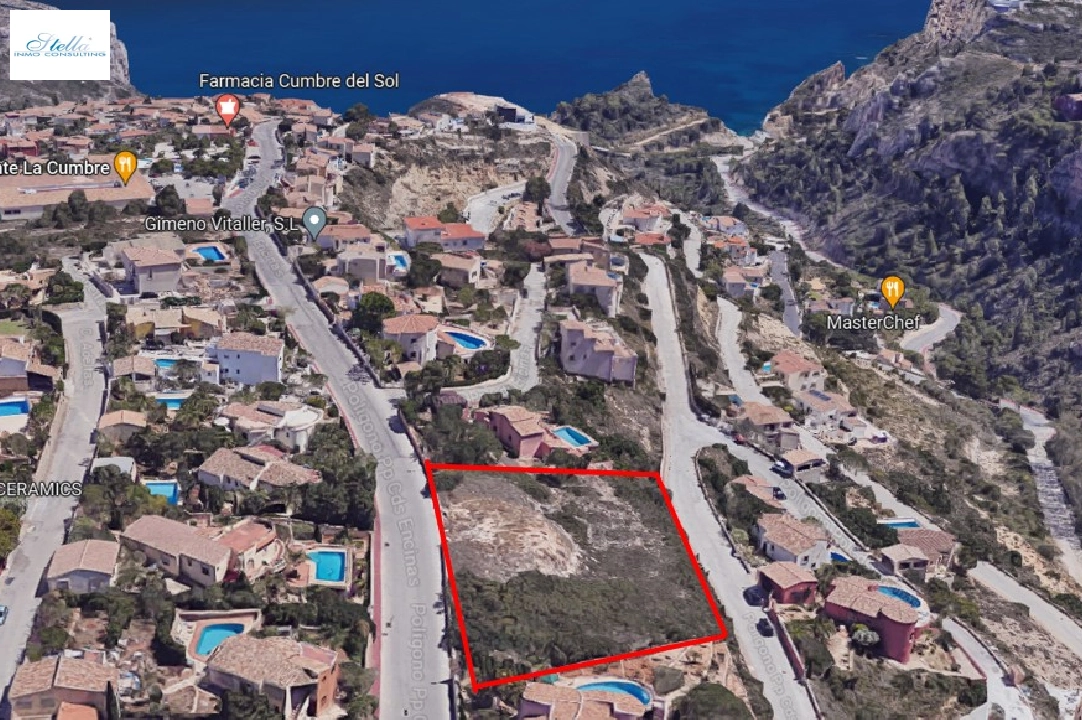 residential ground in Benitachell(Cumbre del Sol) for sale, plot area 2477 m², ref.: BP-4266BELL-3