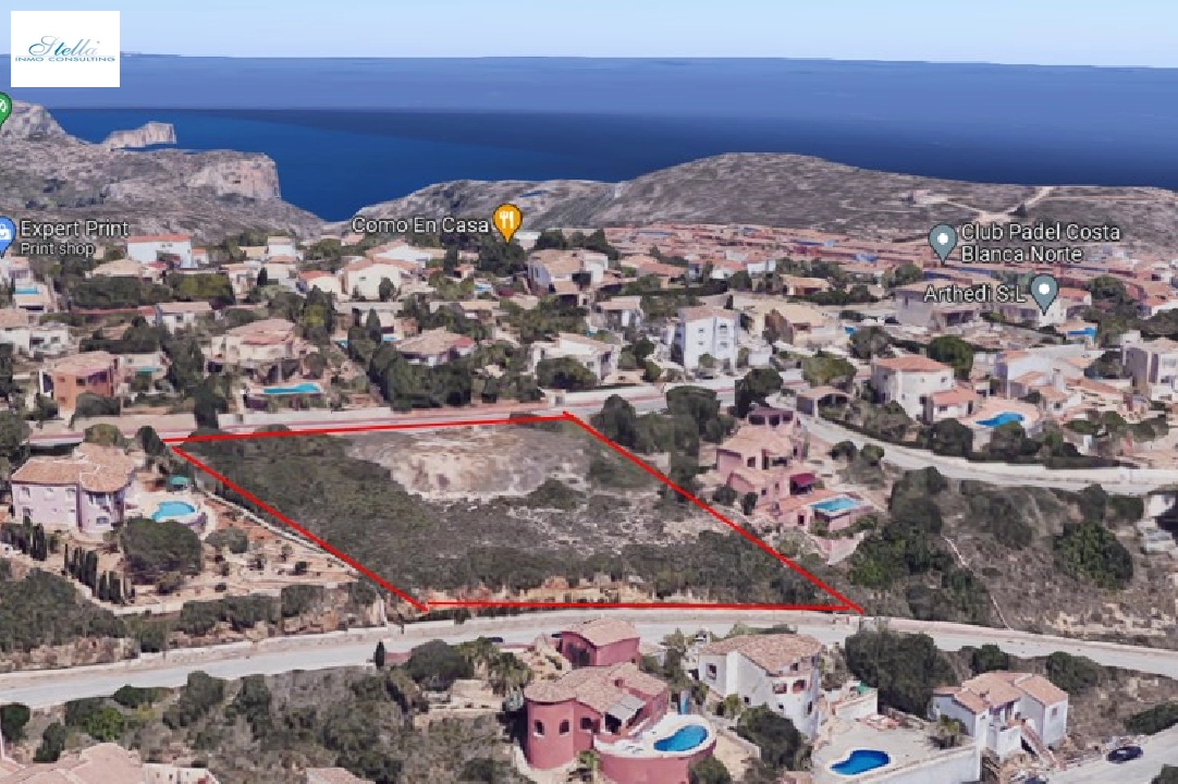 residential ground in Benitachell(Cumbre del Sol) for sale, plot area 2477 m², ref.: BP-4266BELL-4