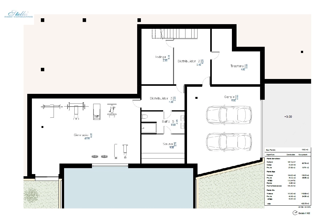 villa in Moraira(Moravit) for sale, built area 902 m², air-condition, plot area 1412 m², 4 bedroom, 5 bathroom, ref.: BP-3602MOR-11