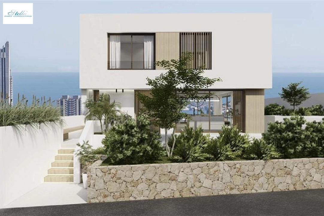 villa in Finestrat for sale, built area 336 m², plot area 469 m², 3 bedroom, 3 bathroom, swimming-pool, ref.: COB-3385-18