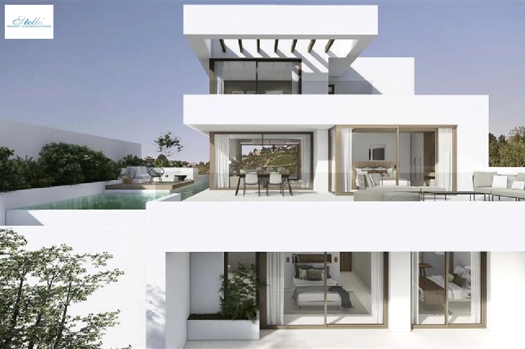 villa in Finestrat for sale, built area 336 m², plot area 469 m², 3 bedroom, 3 bathroom, swimming-pool, ref.: COB-3385-20