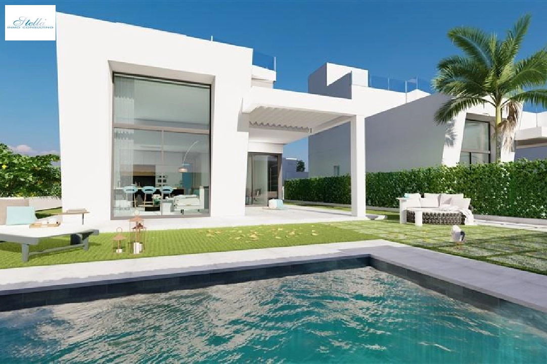 villa in Finestrat for sale, built area 163 m², plot area 346 m², 3 bedroom, 3 bathroom, swimming-pool, ref.: COB-3381-1