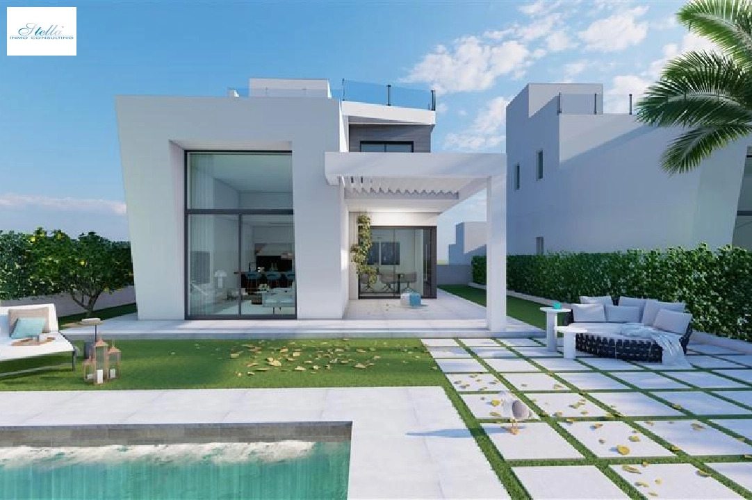 villa in Finestrat for sale, built area 163 m², plot area 346 m², 3 bedroom, 3 bathroom, swimming-pool, ref.: COB-3381-6