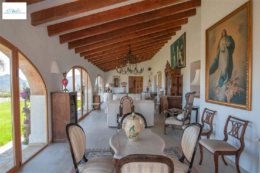 country house in Benissa for sale, built area 361 m², plot area 5538 m², 6 bedroom, 5 bathroom, swimming-pool, ref.: COB-3370-35