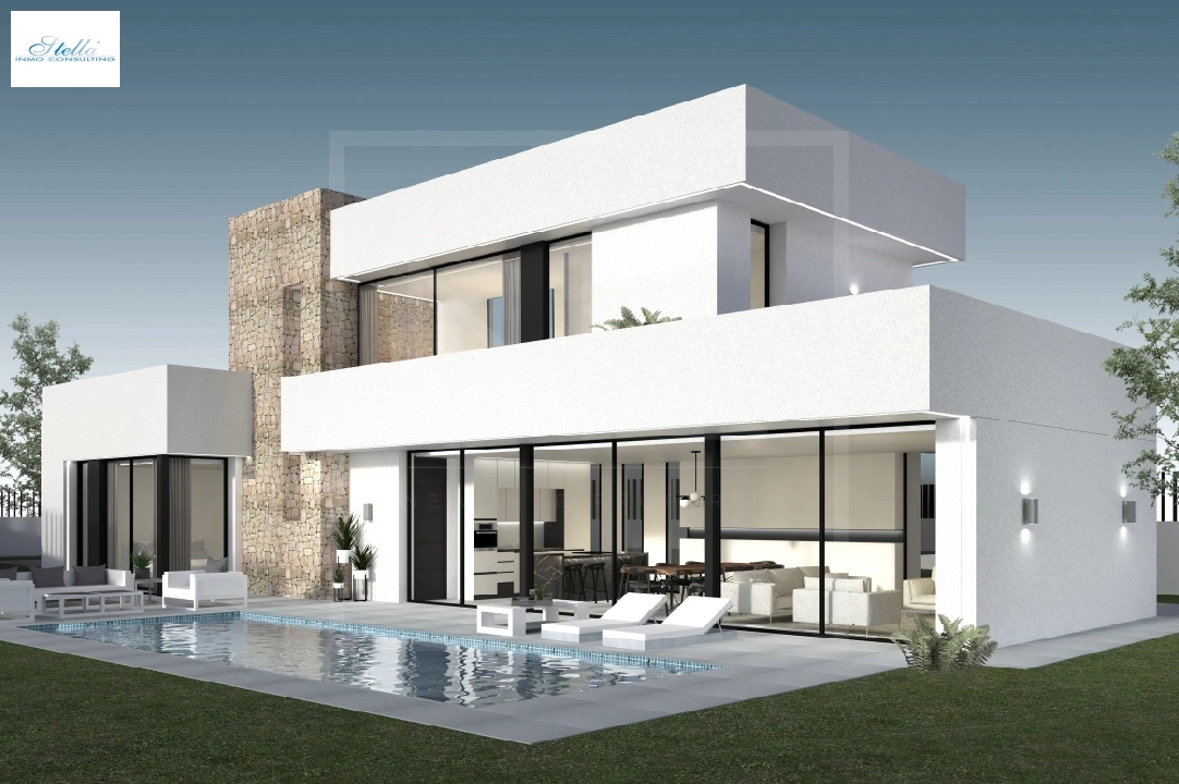 villa in Moraira for sale, built area 280 m², + central heating, air-condition, plot area 817 m², 3 bedroom, 3 bathroom, swimming-pool, ref.: NL-NLD1391-1
