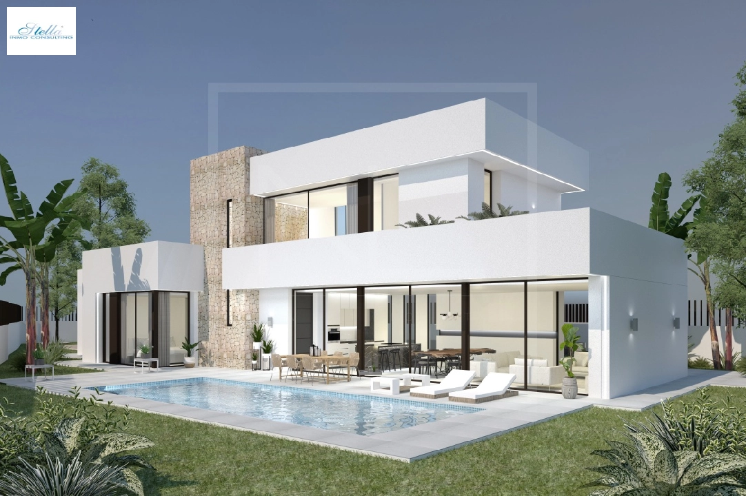 villa in Moraira for sale, built area 280 m², + central heating, air-condition, plot area 817 m², 3 bedroom, 3 bathroom, swimming-pool, ref.: NL-NLD1391-4