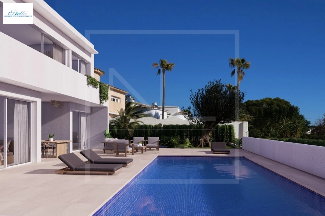villa in Benissa costa(Baladrar) for sale, built area 142 m², year built 2023, + underfloor heating, air-condition, plot area 729 m², 4 bedroom, 3 bathroom, swimming-pool, ref.: NL-NLD1445-2