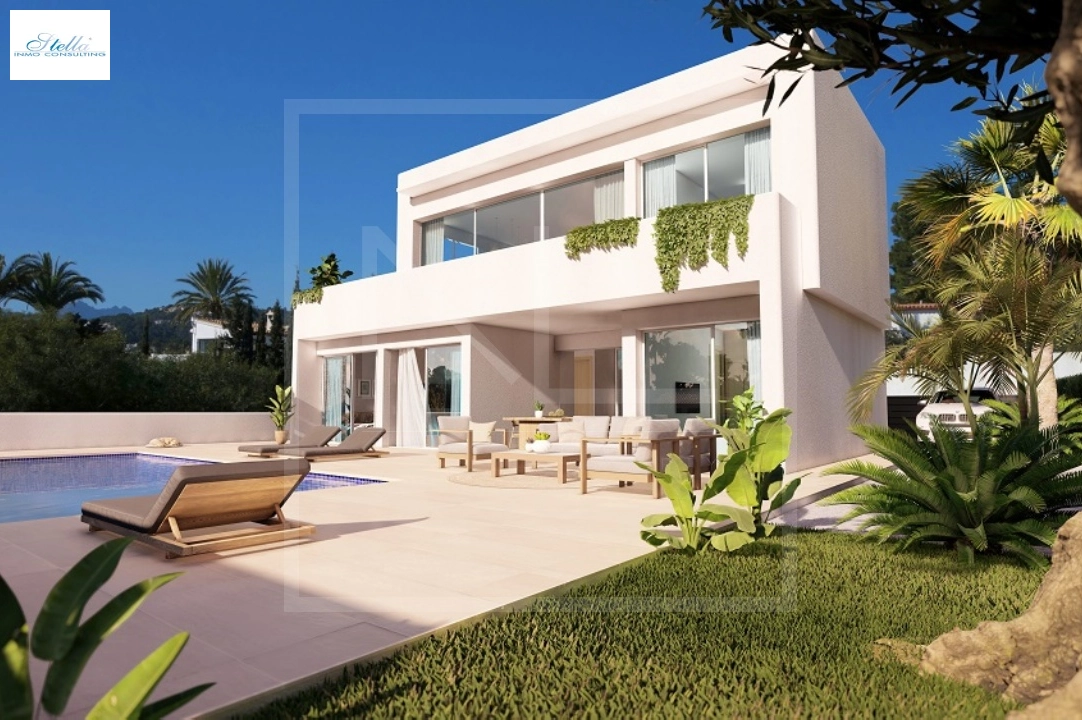 villa in Benissa costa(Baladrar) for sale, built area 142 m², year built 2023, + underfloor heating, air-condition, plot area 729 m², 4 bedroom, 3 bathroom, swimming-pool, ref.: NL-NLD1445-6